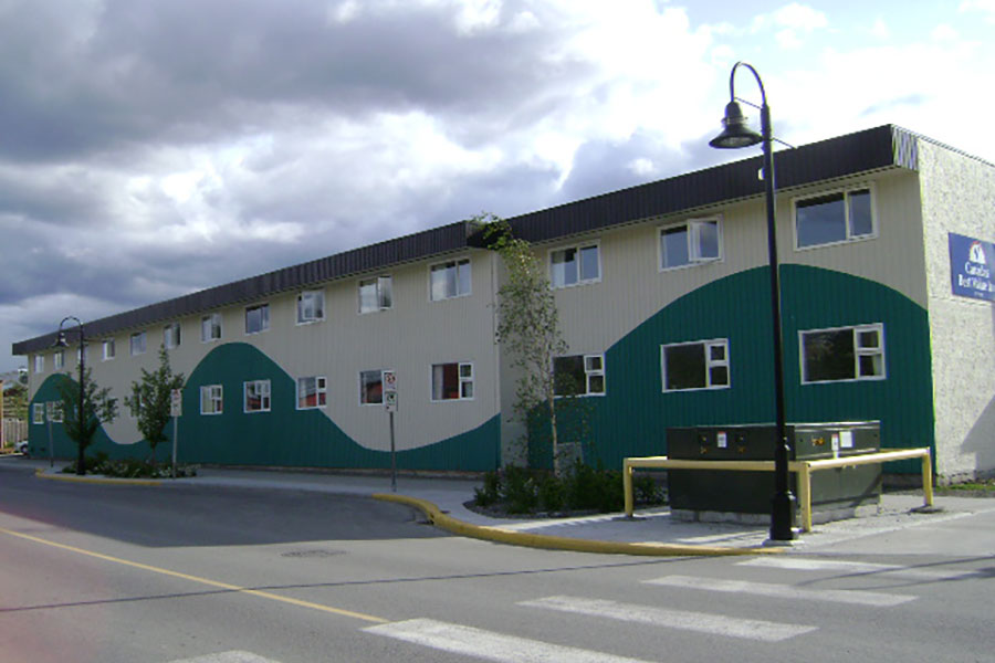 Exterior of our Whitehorse Hotel